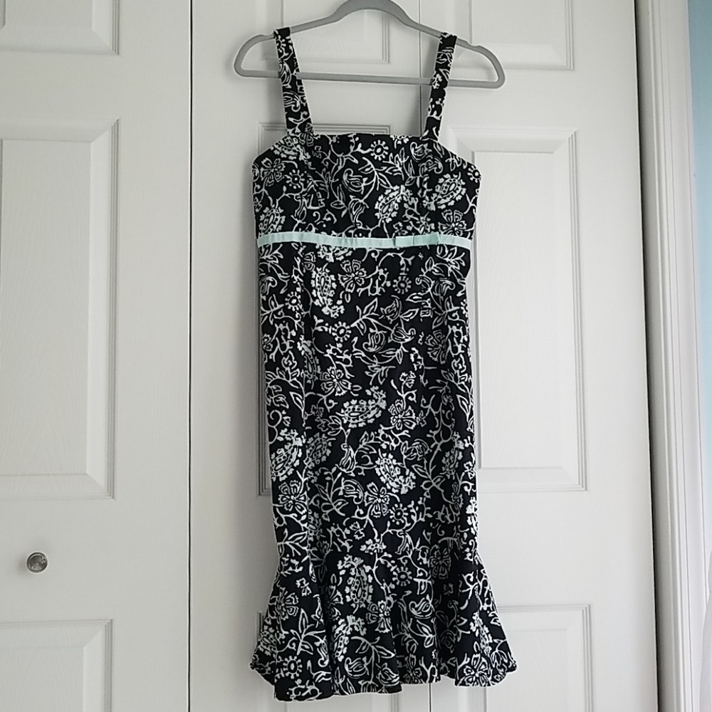 Floral print dress